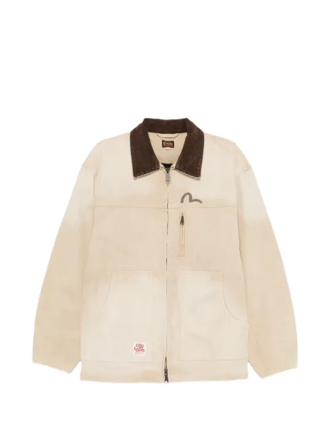 EVISU logo-patched jacket