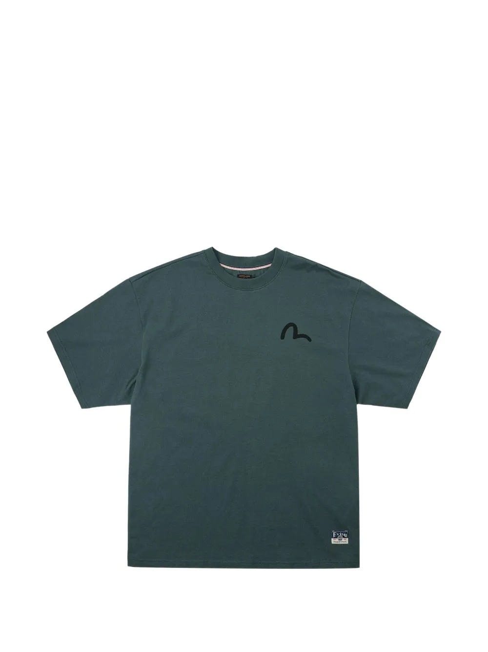 EVISU logo-print T-shirt - Verde