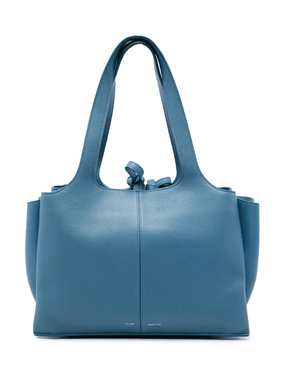 Celine Pre-Owned 2016 Small Leather Trifold tote bag - Blue