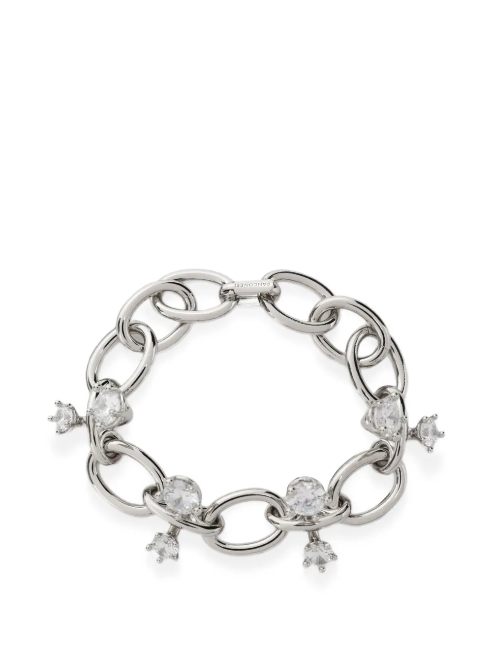 Panconesi Constellation zirconia-embellished chain bracelet - Silver