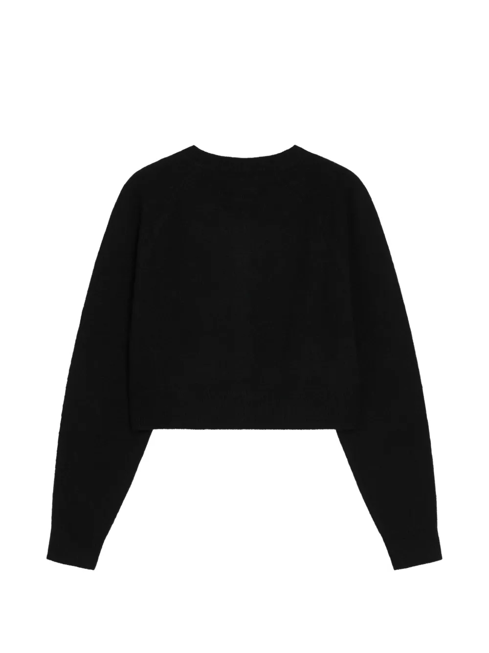 LouLou de Saison Heike cropped kasjmier vest Zwart