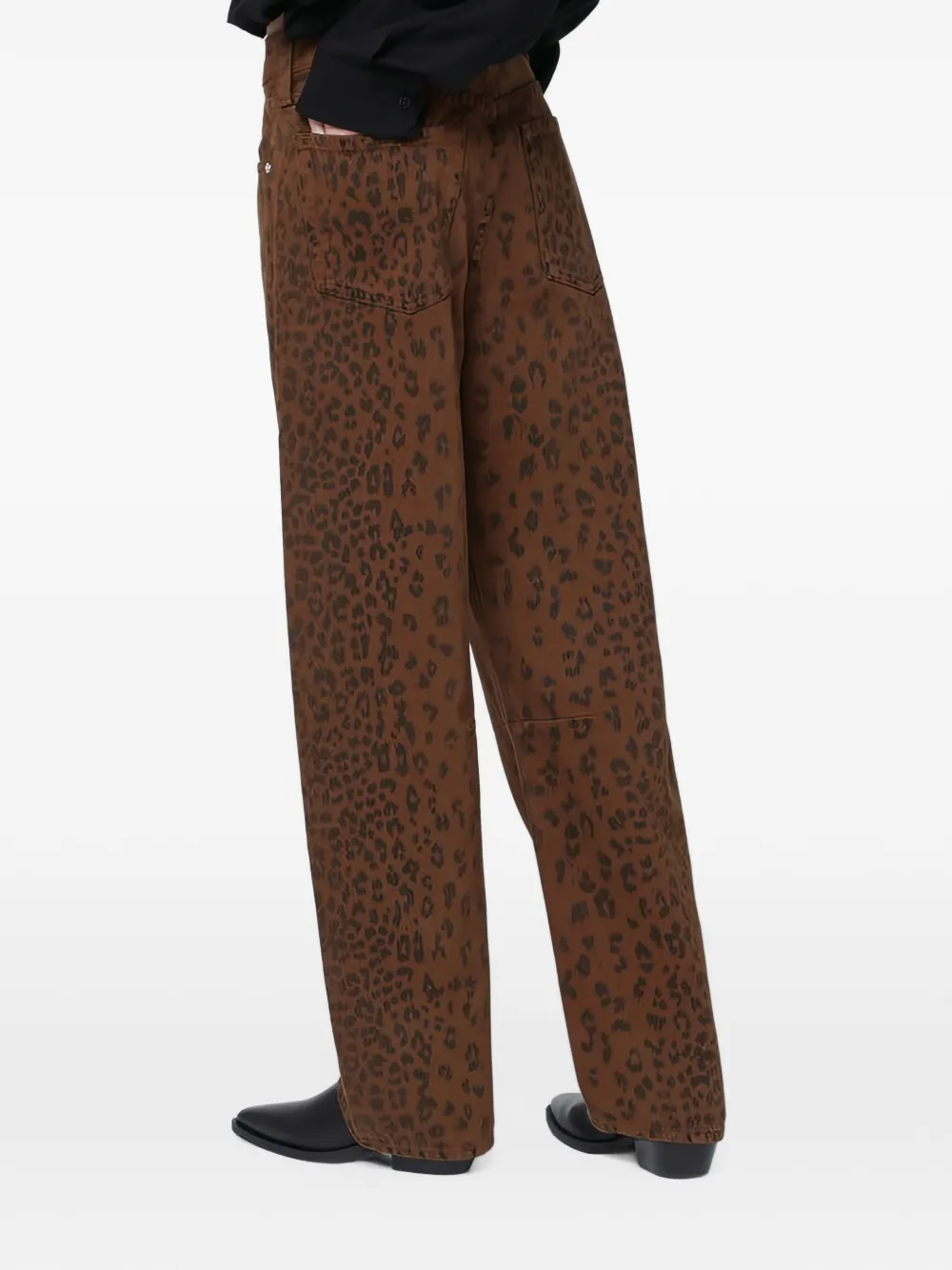 Citizens of Humanity Miro cheetah-print jeans Bruin
