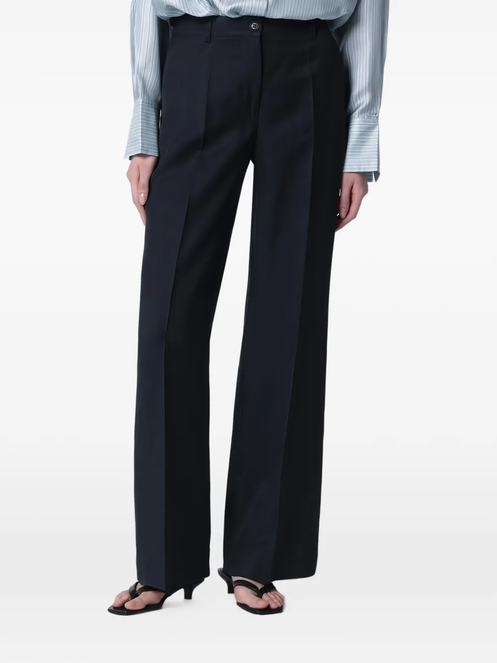 P.A.R.O.S.H. Geplooide pantalon Blauw