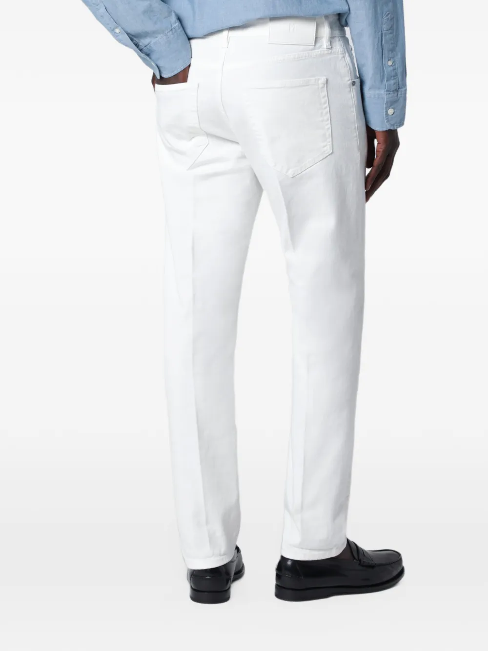PT Torino Reggae straight-leg jeans Wit