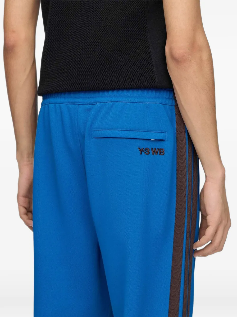 Wales Bonner x Y-3 side-stripe track pants Blauw