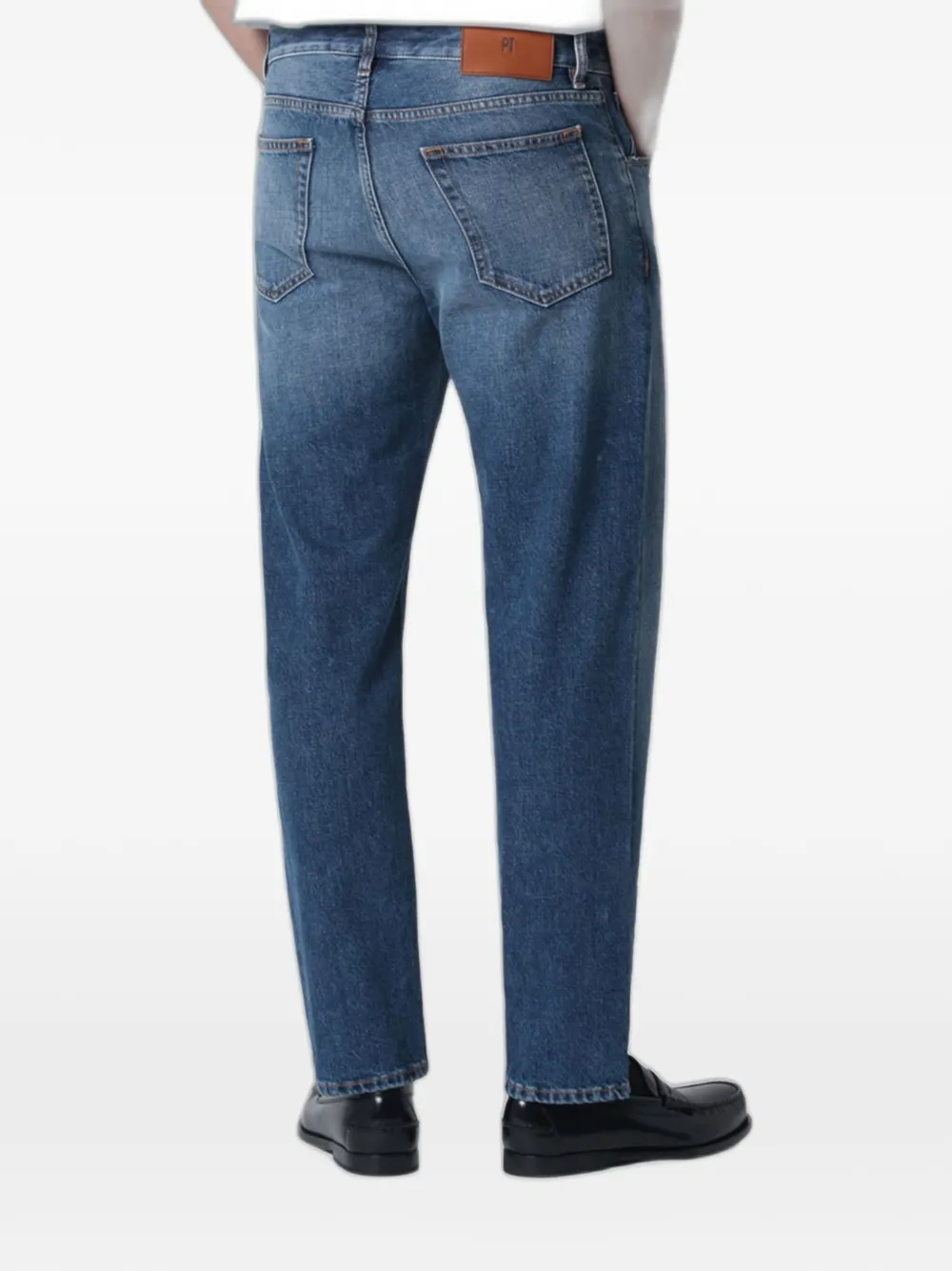 PT Torino Rebel washed jeans Blauw
