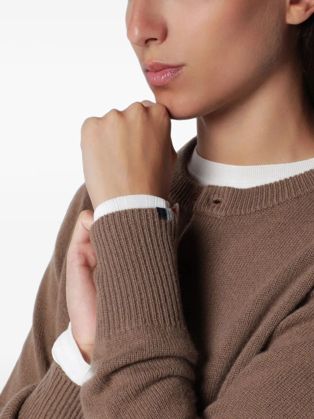 extreme cashmere Little Lamb cardigan Bruin