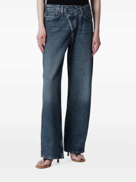 AGOLDE Arc Criss Cross jeans