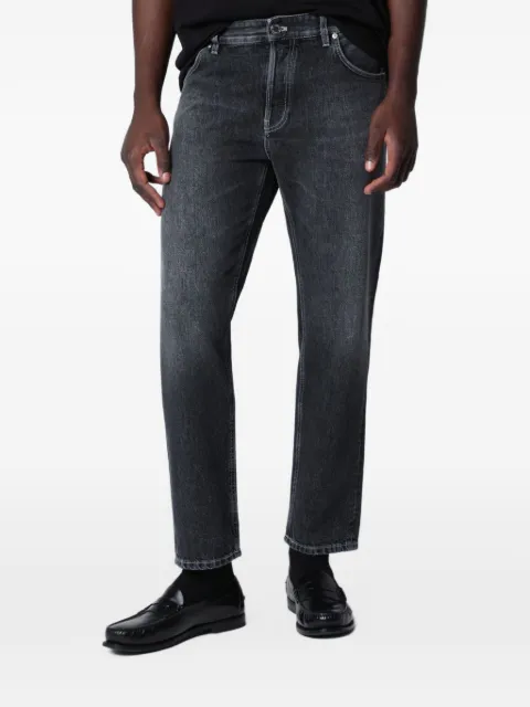 PT Torino faded-effect straight-leg jeans