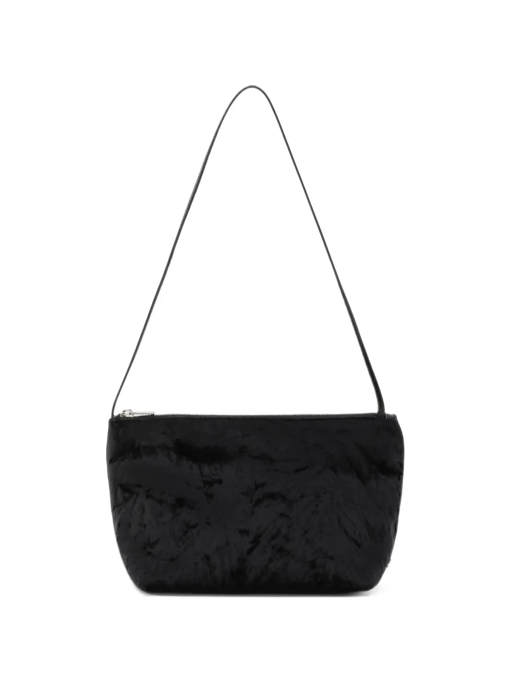 VALESQUE Borsa a spalla Corset in velluto effetto stropicciato - Nero