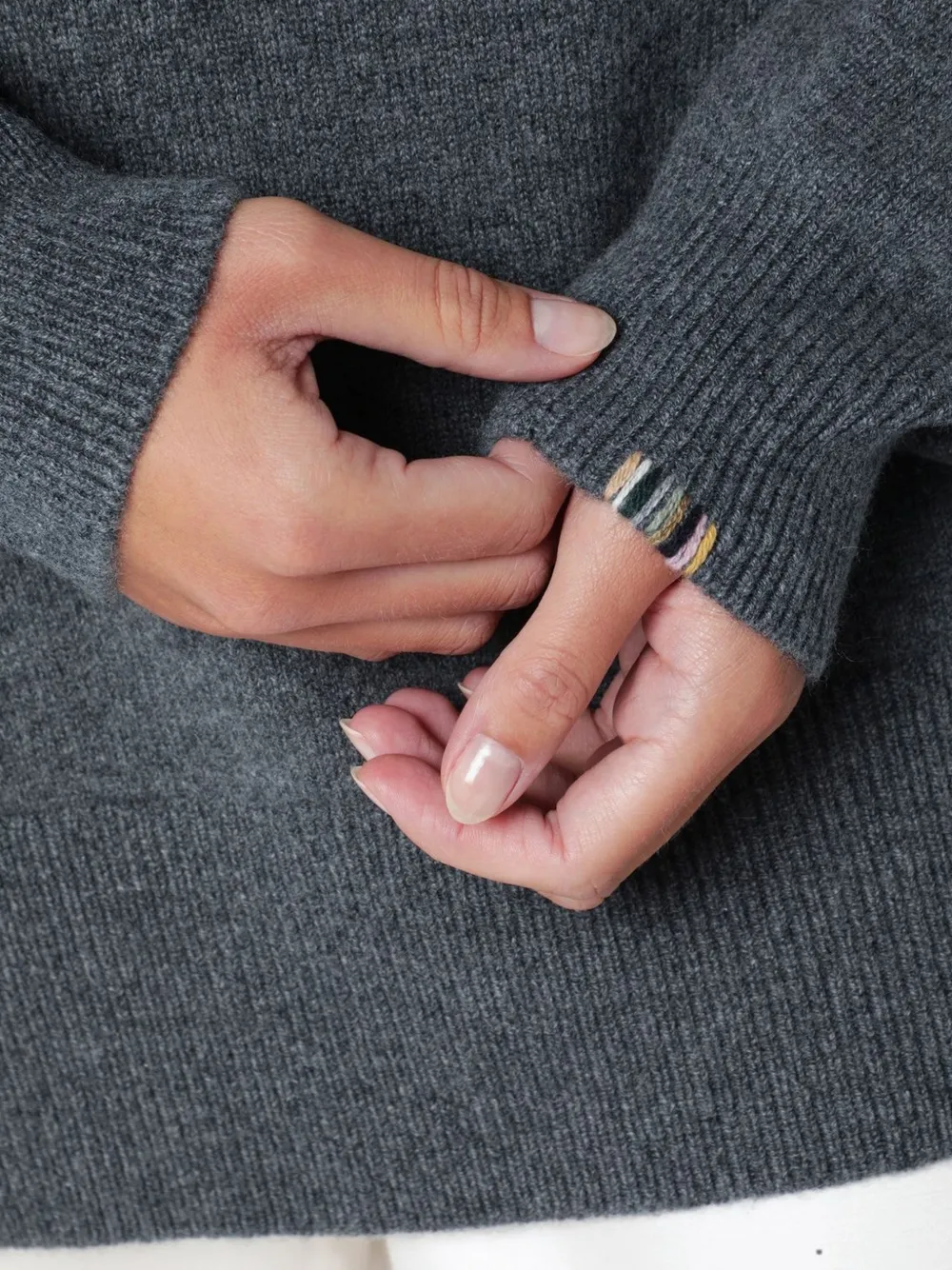 extreme cashmere crew-neck cashmere sweater Grijs