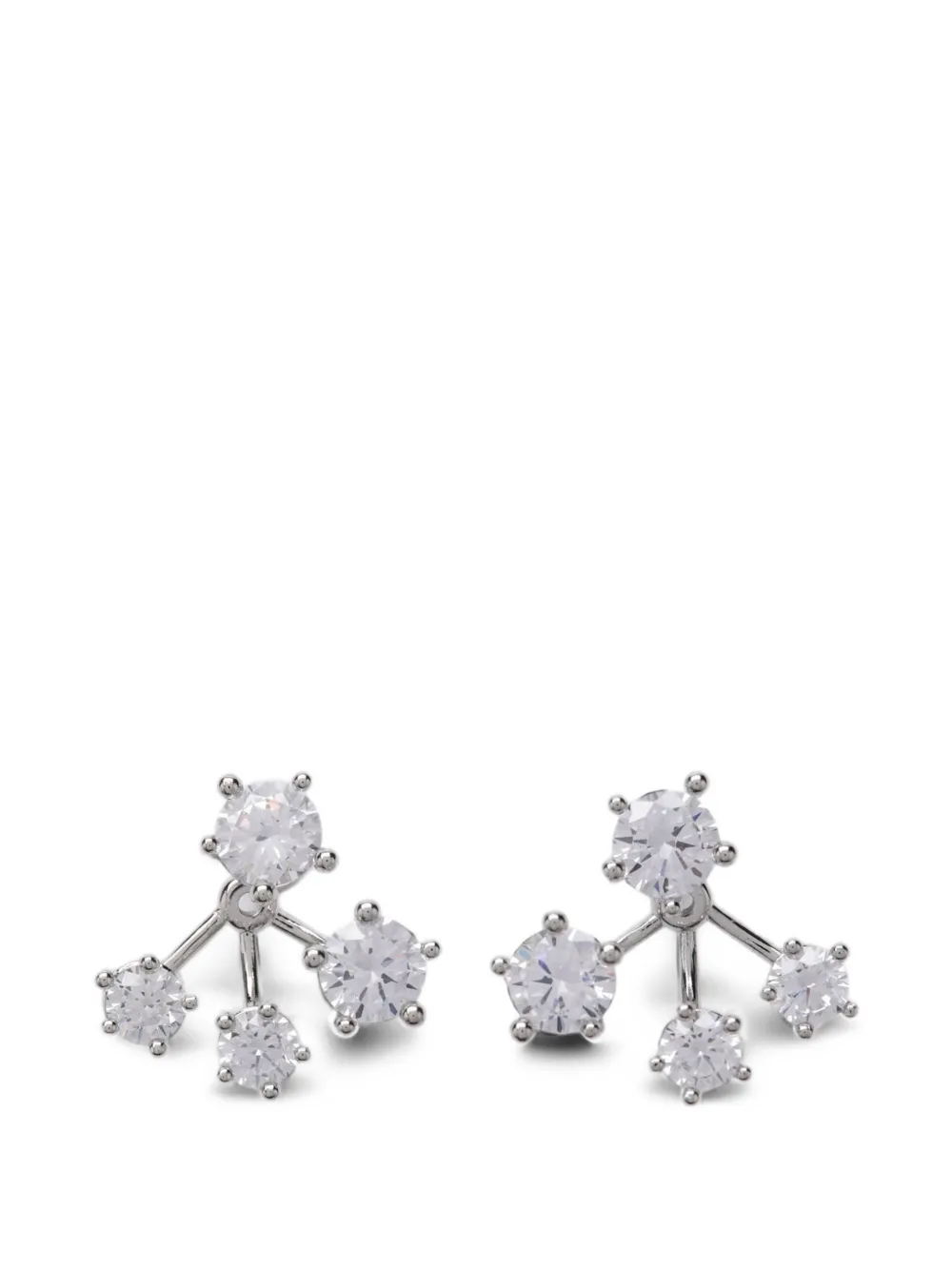 Panconesi Constellation zirconia earrings - Silver