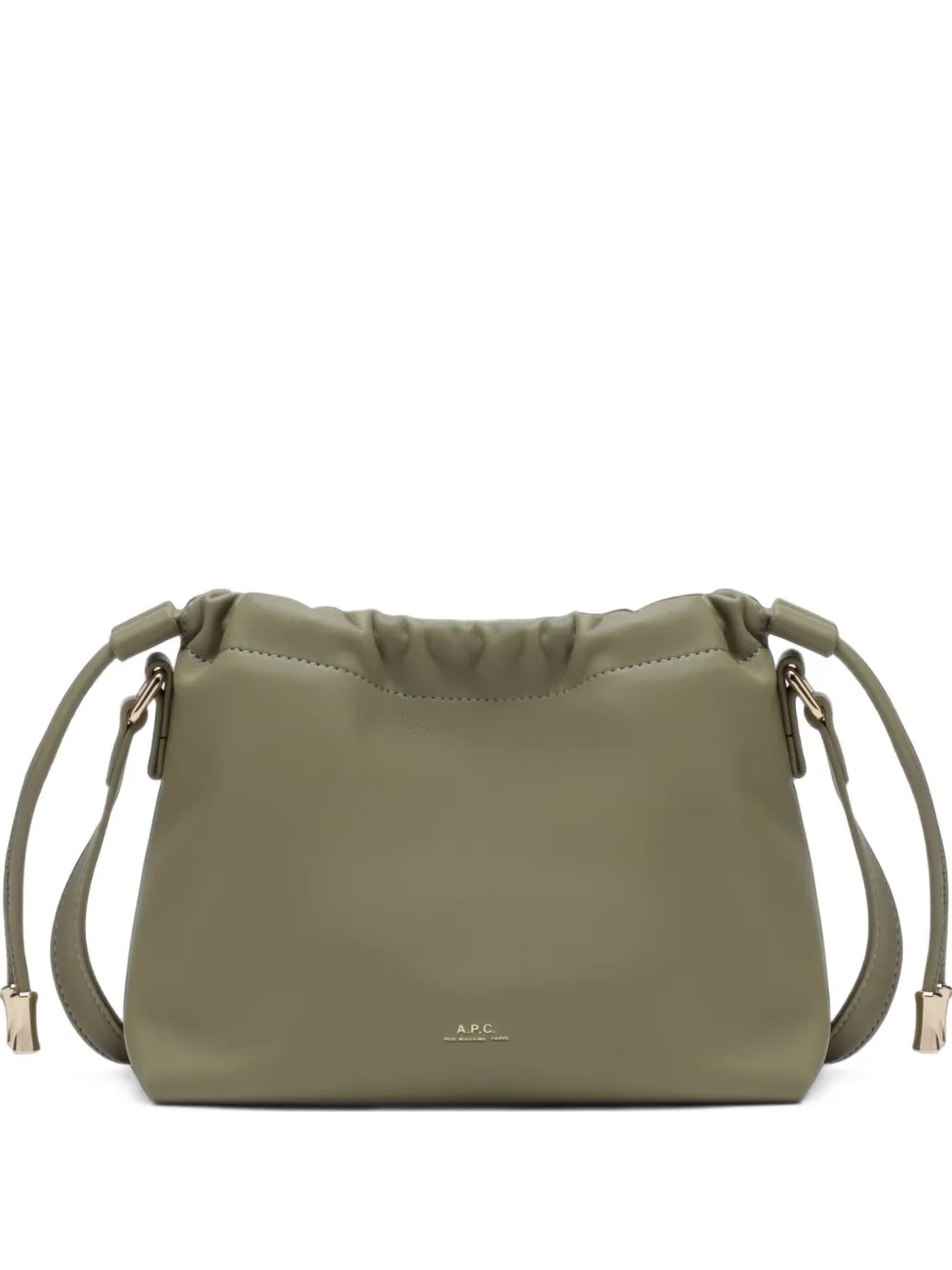 A.P.C. mini Ninon drawstring shoulder bag - Green