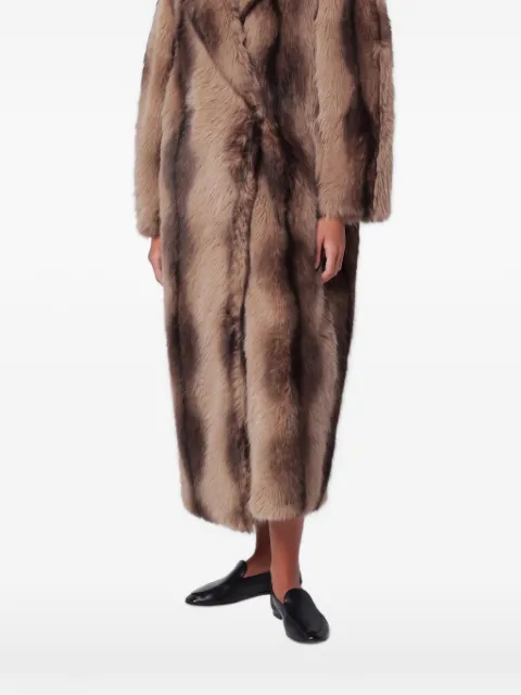 SWD BY S.W.O.R.D. shaded-effect faux-fur coat
