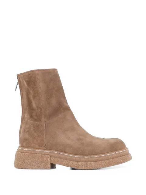 Alberto Fasciani Gill suede rear-zip ankle boots