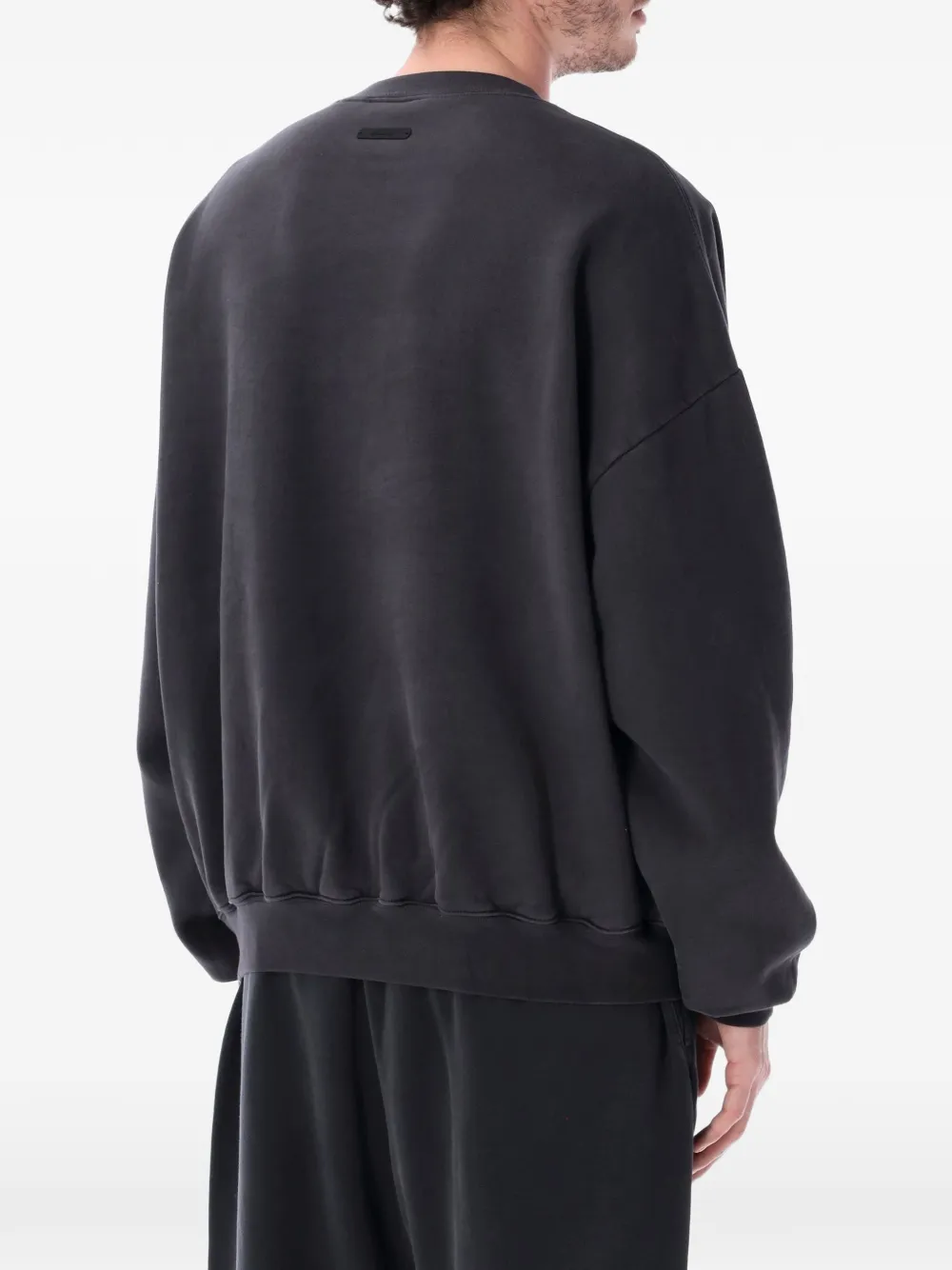 FEAR OF GOD ESSENTIALS Sweater met logoprint Zwart