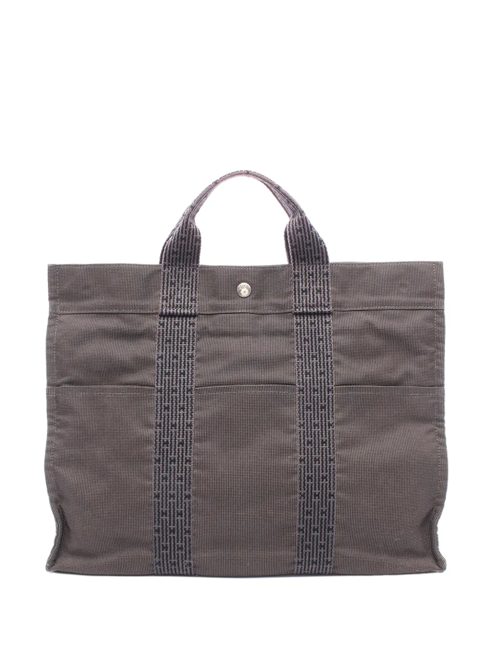 Hermès Pre-Owned 1990-2000 Canvas Herline MM tote bag - Grau