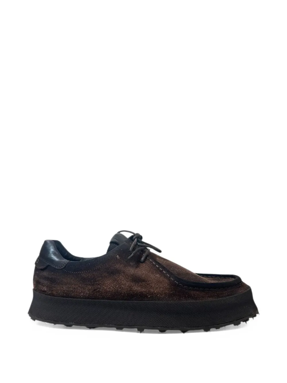 Shoto derbies à effet usé - Marron Shoto derbies à effet usé - Marron