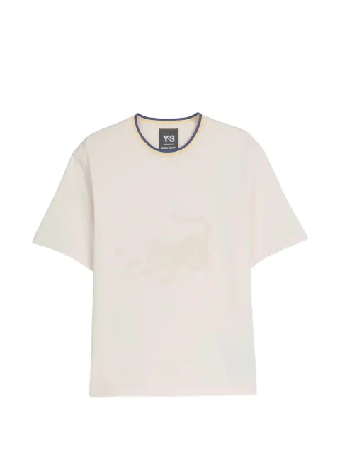 Wales Bonner playera con estampado gráfico en colaboración con Y-3