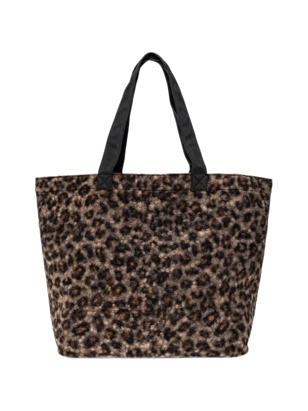 Kurt Geiger London Holborn shopper met luipaardprint Bruin
