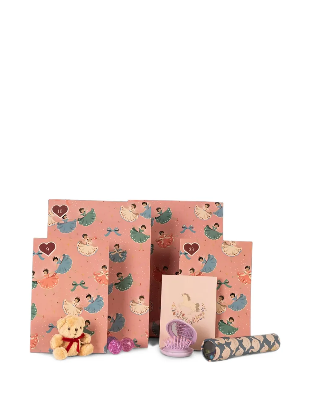 Konges Sløjd suitcase advent calendar Beige