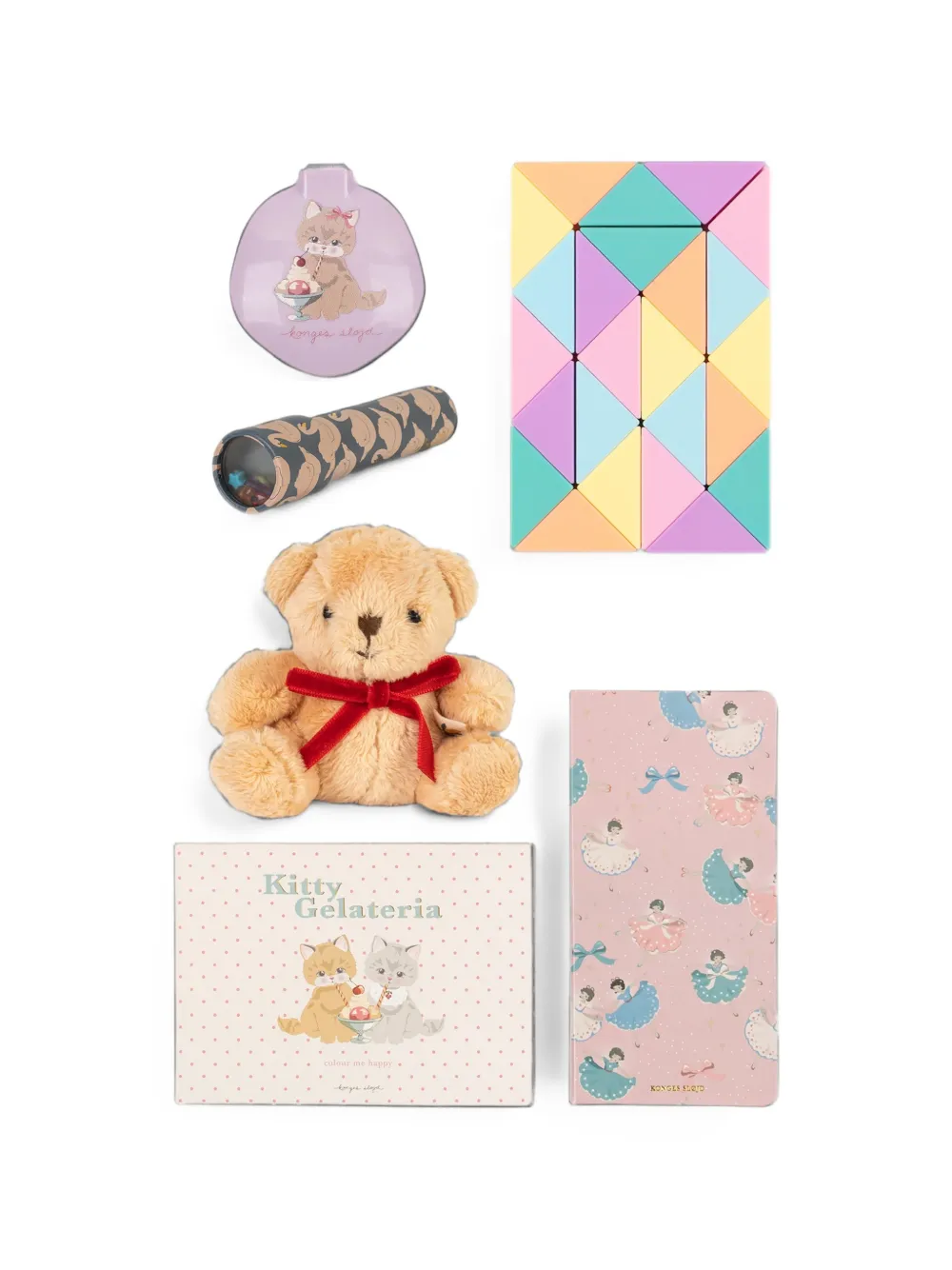 Konges Sløjd suitcase advent calendar Beige