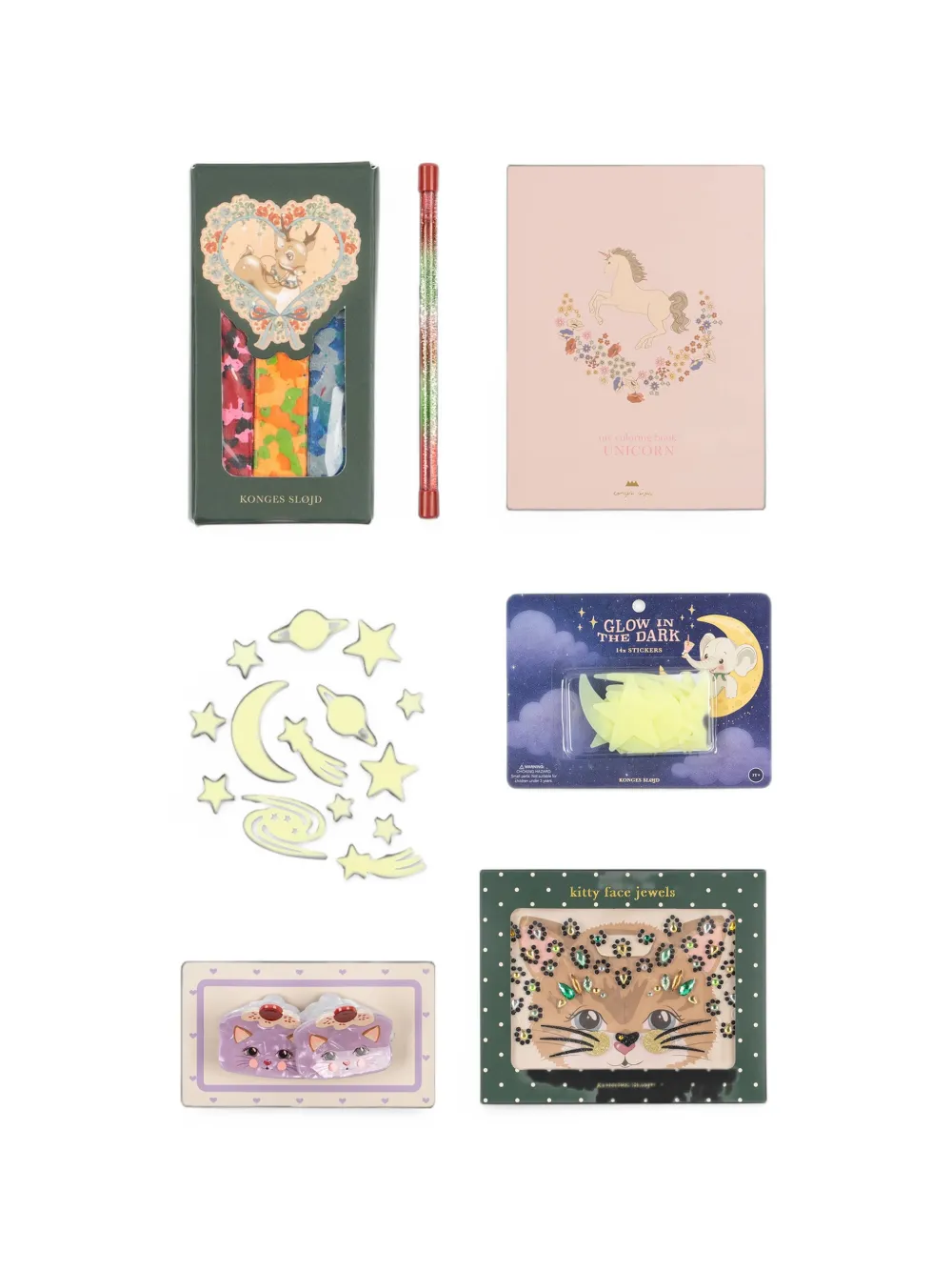 Konges Sløjd suitcase advent calendar Beige