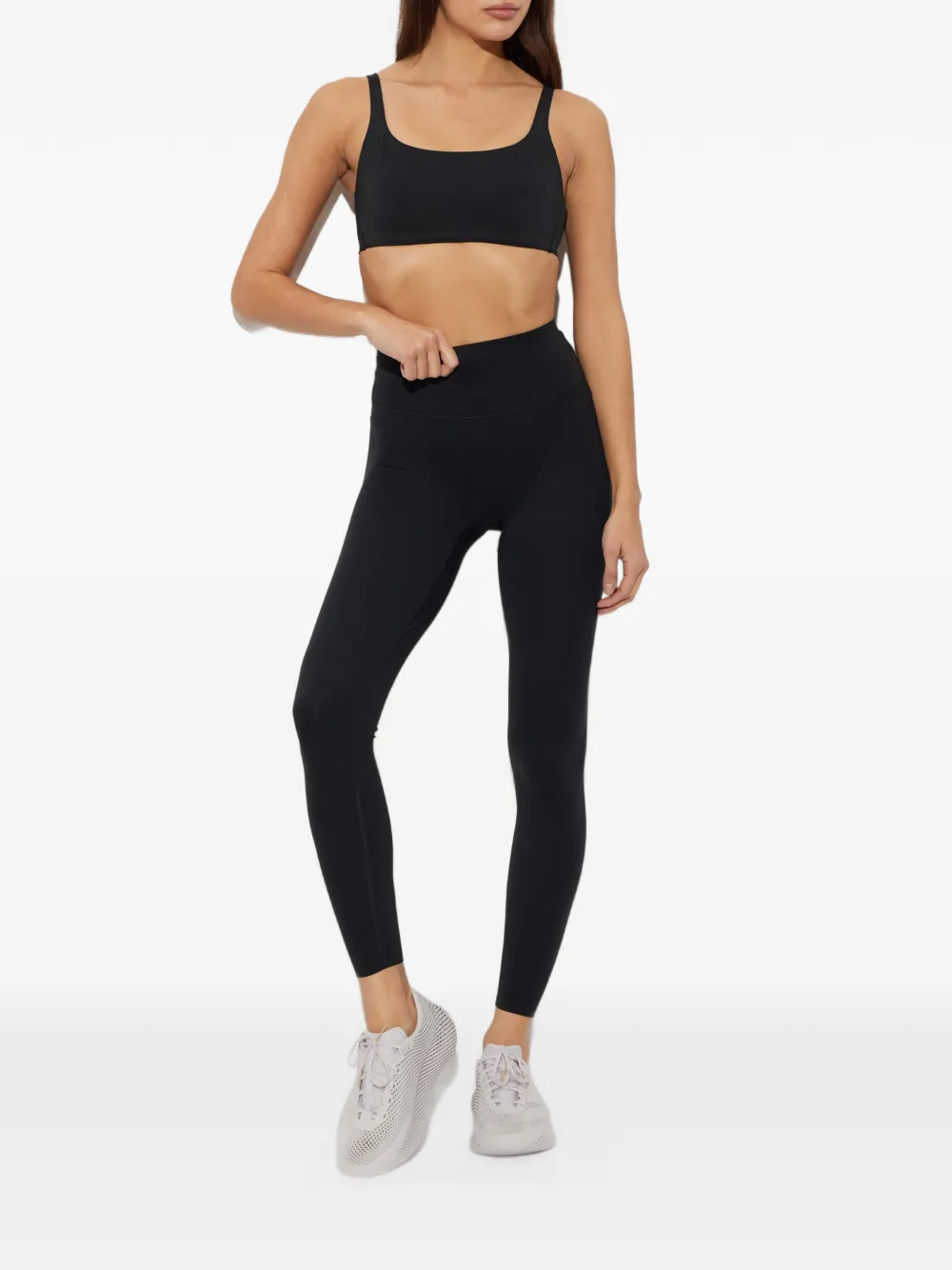 adidas x Entire Studios Optime training low support bra Zwart