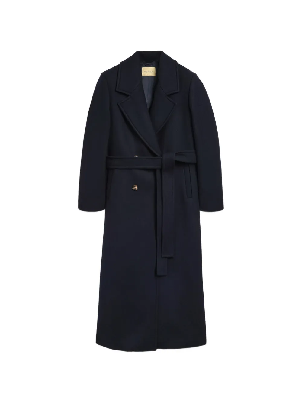 MOMONÌ Elin double-breasted belted coat - Blue