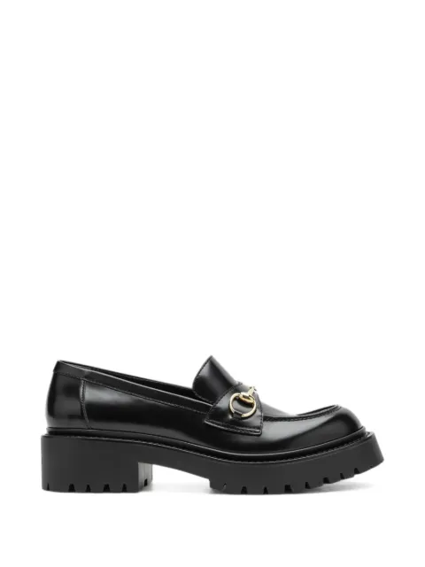Gucci loafers with Horsebit and lug sole