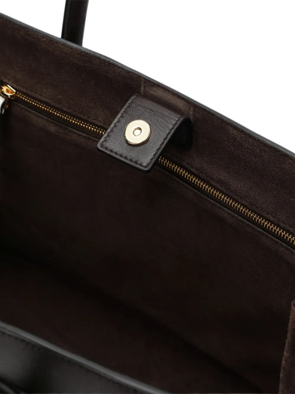 Givenchy Medium Antigona Catchall bag in shiny-grained leather Bruin