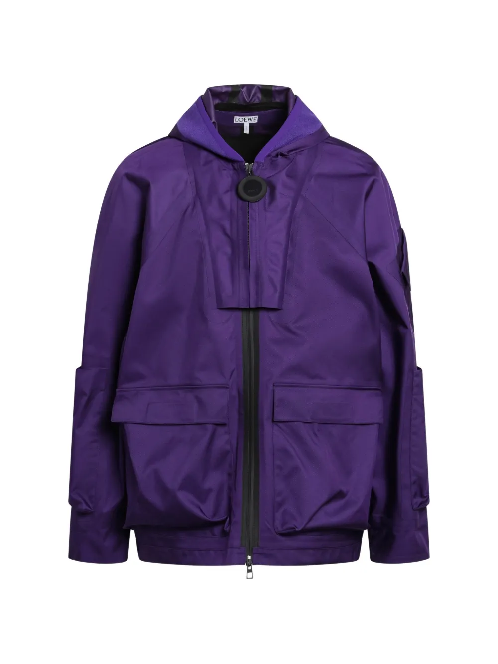 LOEWE jacket in technical shell Paars