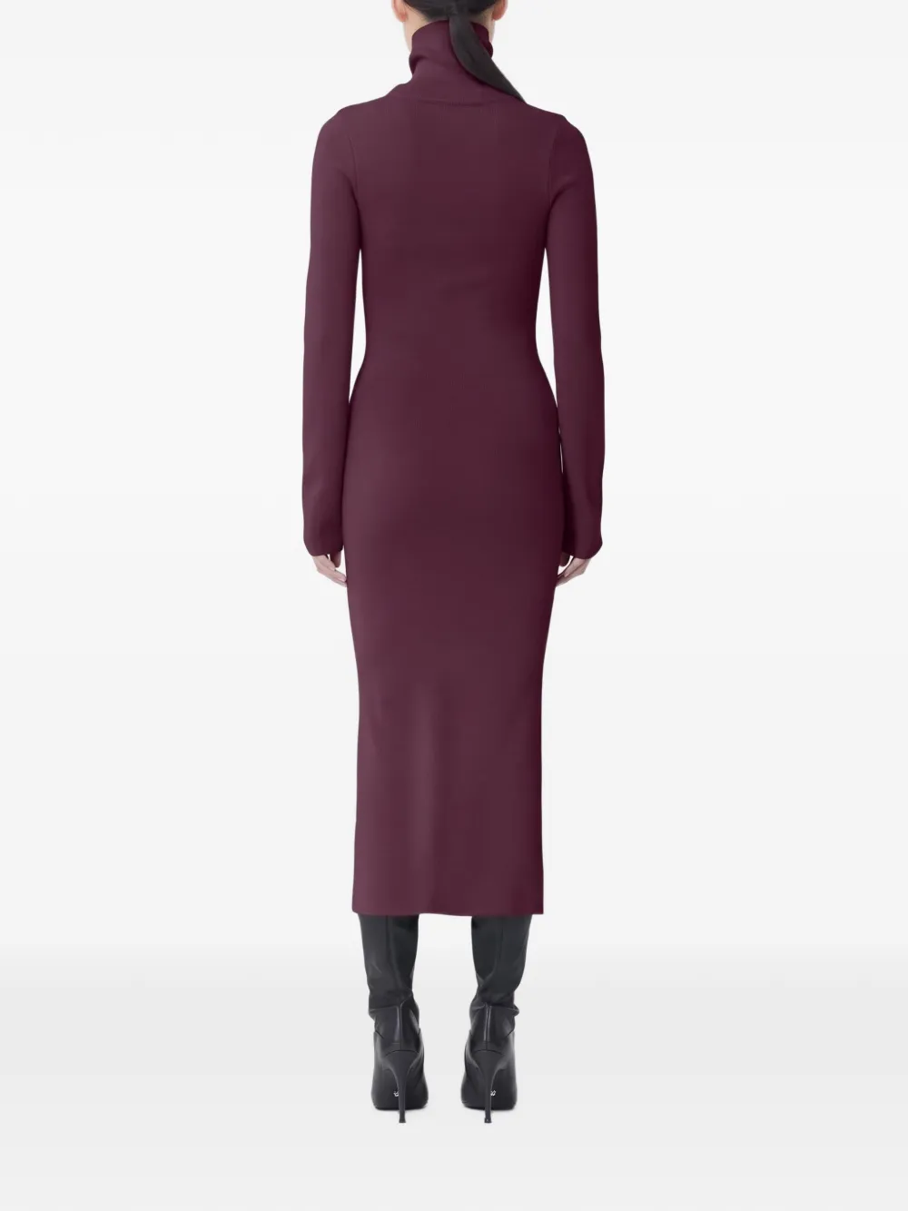 GAUGE81 Suno midi-jurk met uitgesneden details Paars