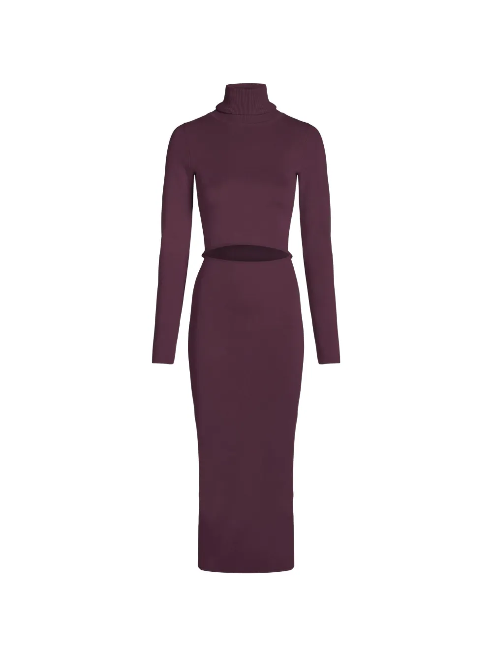 GAUGE81 Suno midi-jurk met uitgesneden details Paars