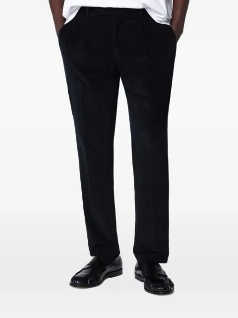 Santaniello Biagio pleated corduroy trousers
