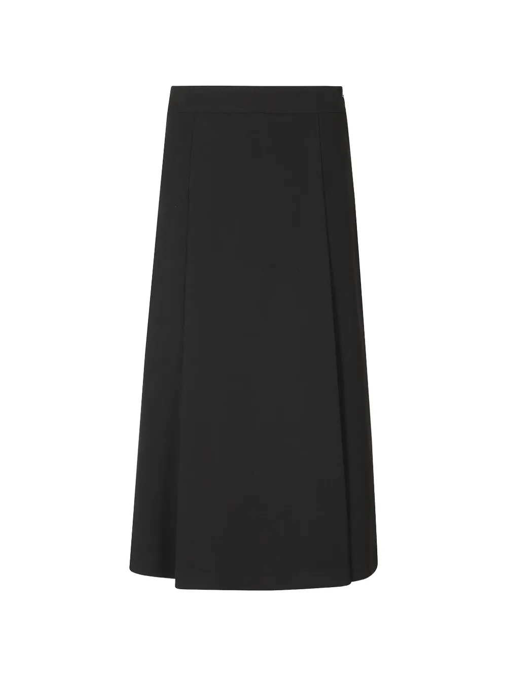 Seventy zip-fastening midi skirt - Nero