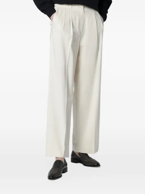 DUNST double-pleat trousers
