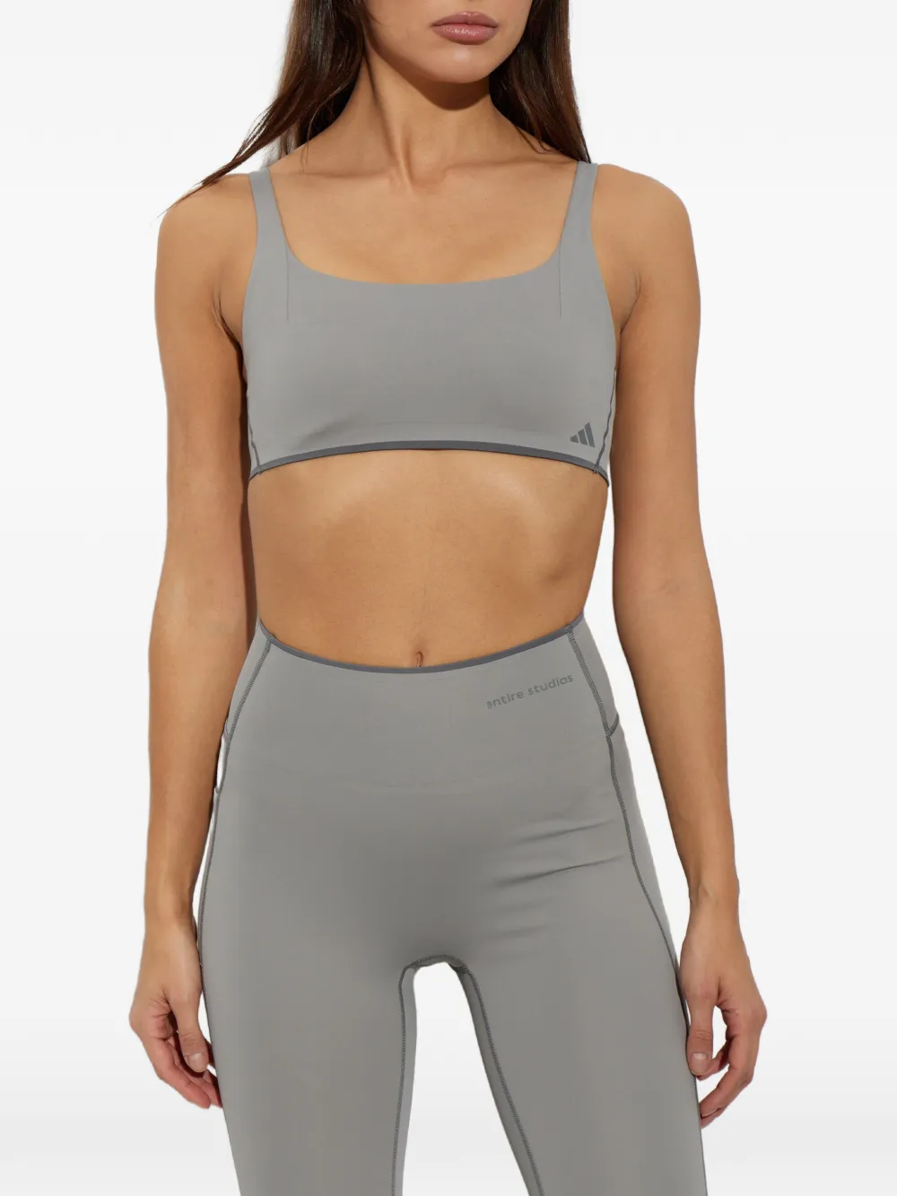 adidas x Entire Studios Optime training low support bra Grijs