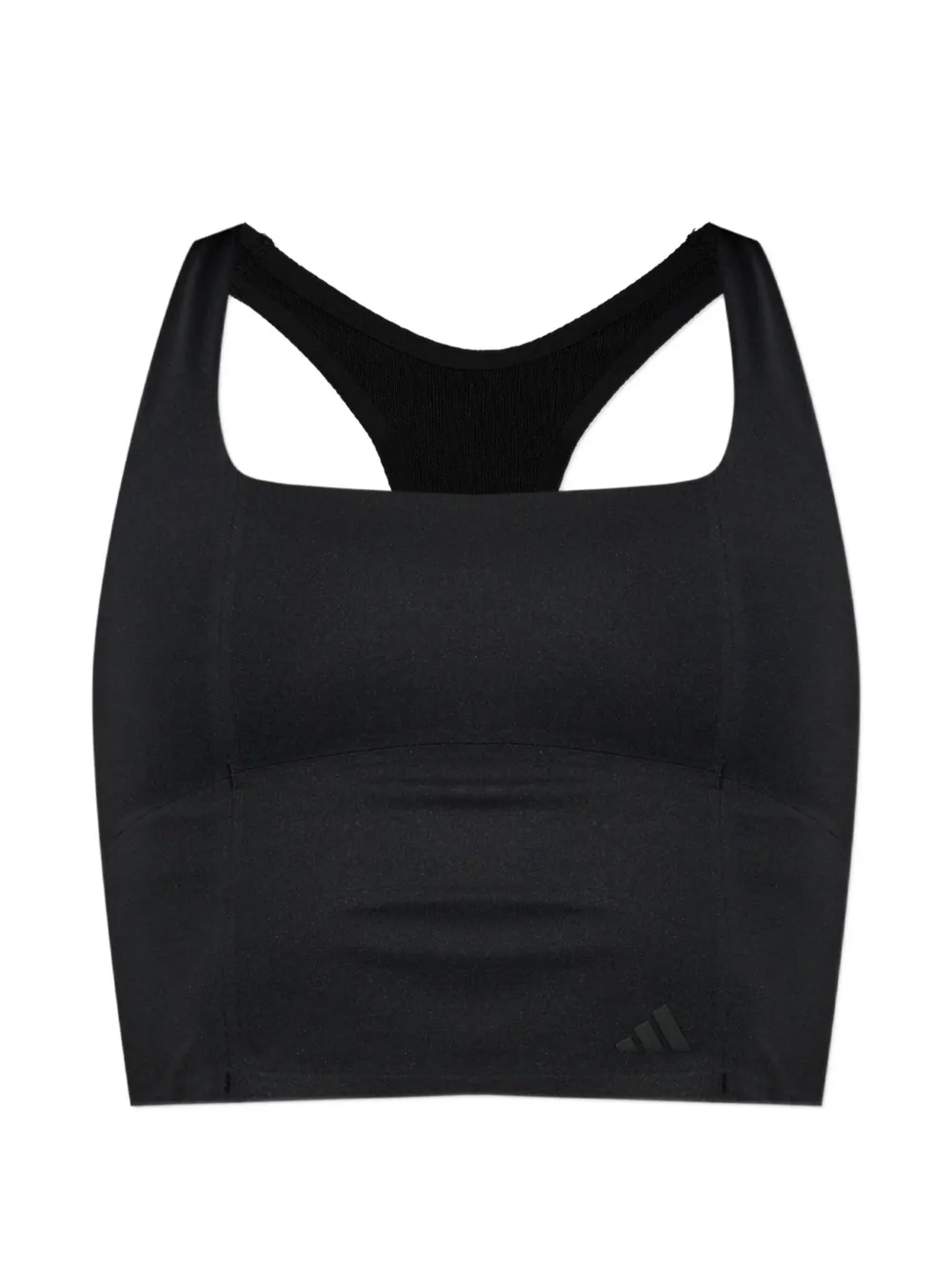 adidas x Entire Studios Optime training medium support bra tank - Schwarz
