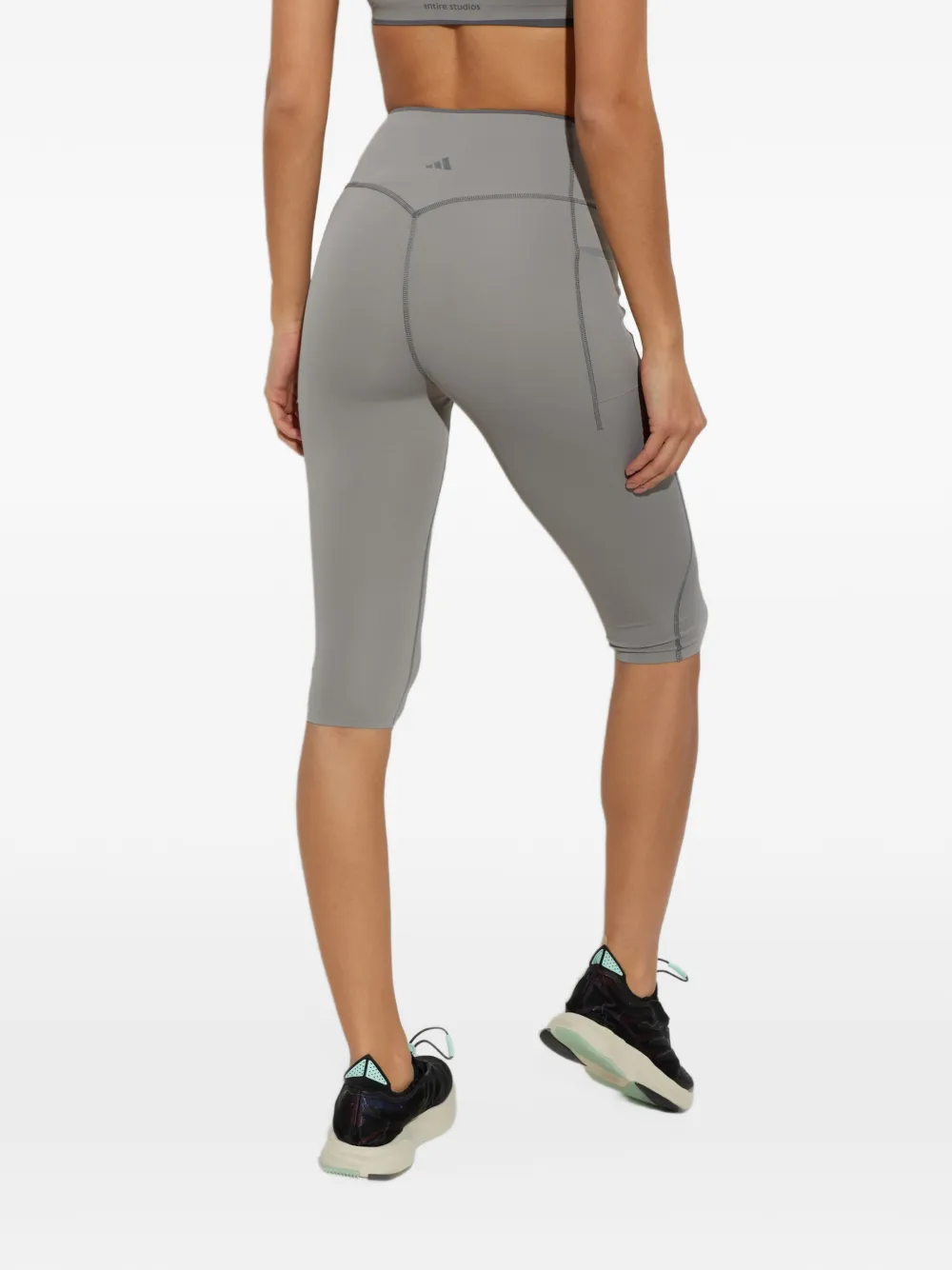 adidas x Entire Studios Optime training capri leggings Grijs