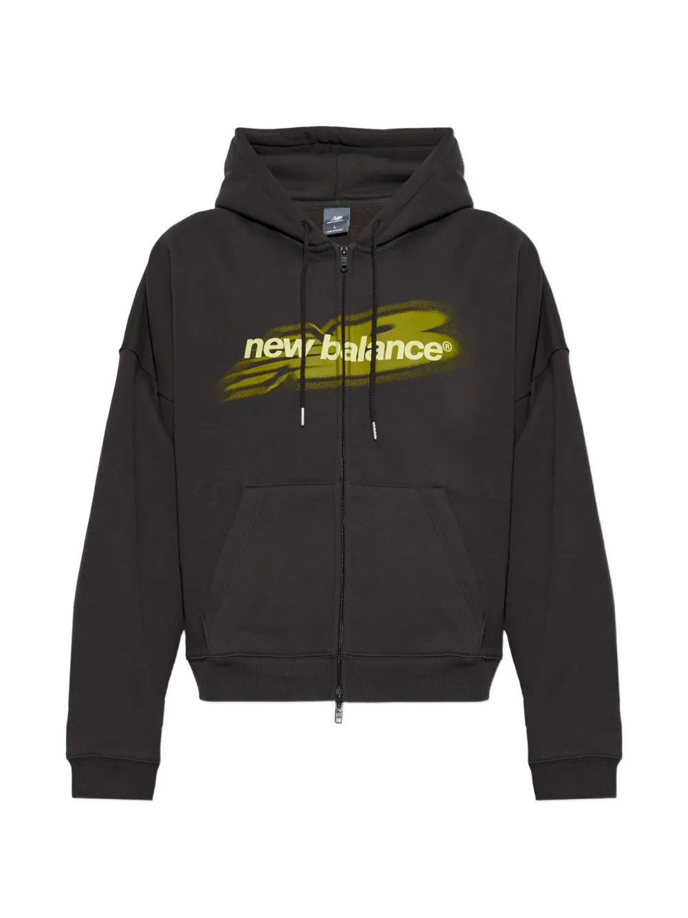 New Balance Street Classics Distort FZ hoodie - Grigio