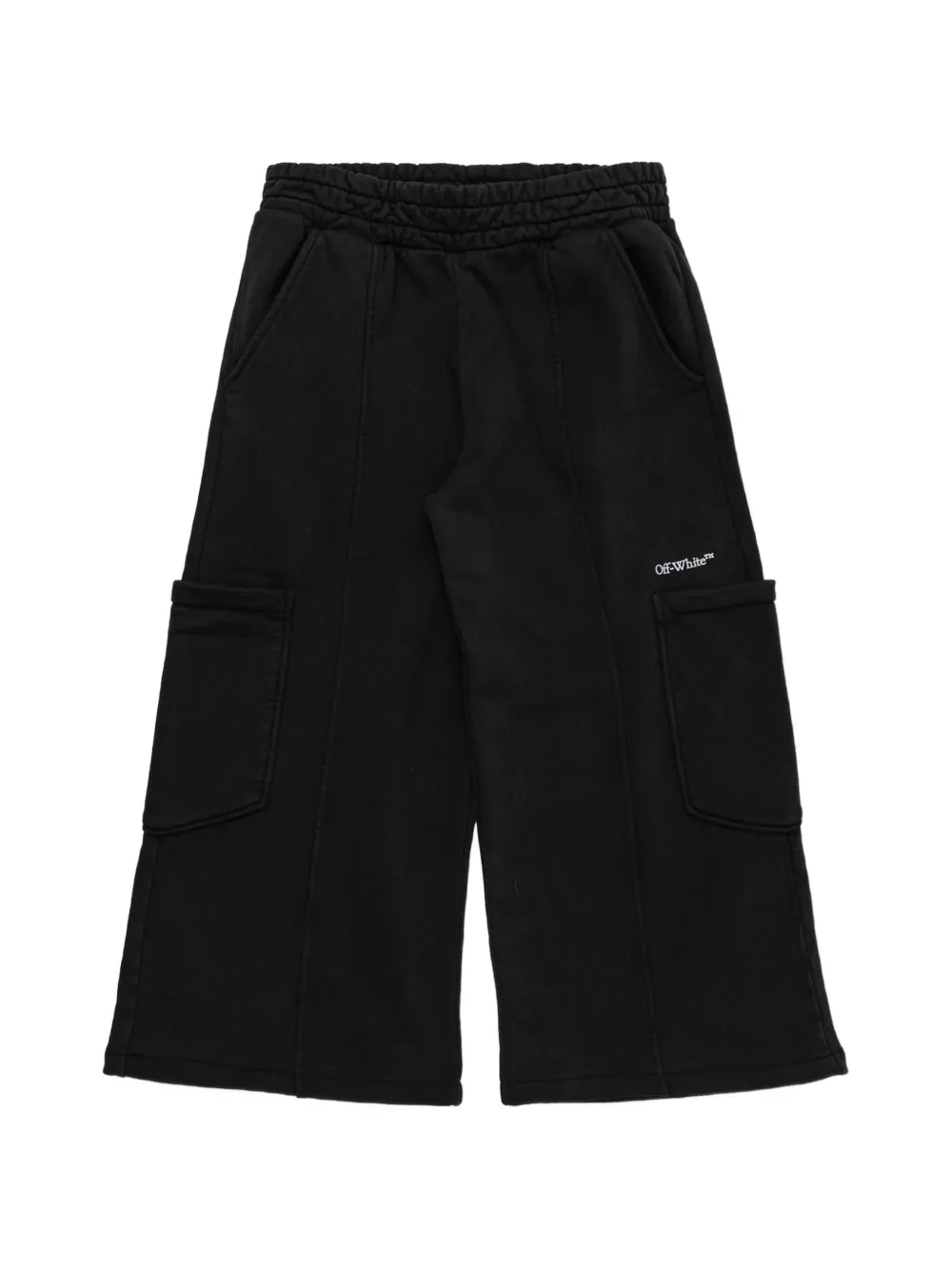 Off-White Kids Arrows-print cargo pants - Nero