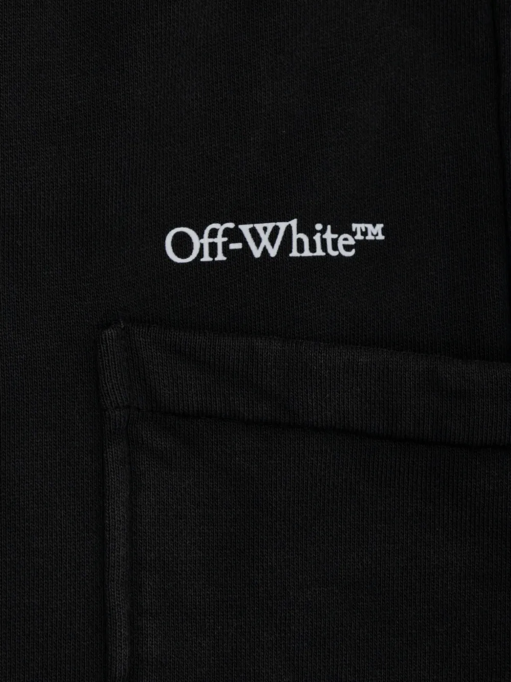 Off-White Kids Arrows-print cargo pants Zwart