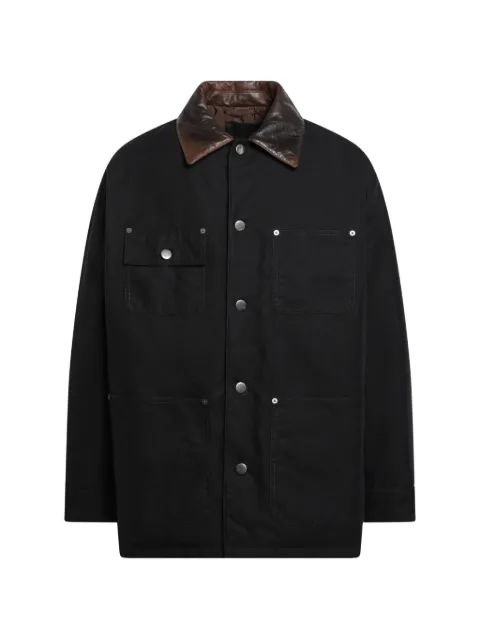 Prada medium-weight technical cotton down jacket