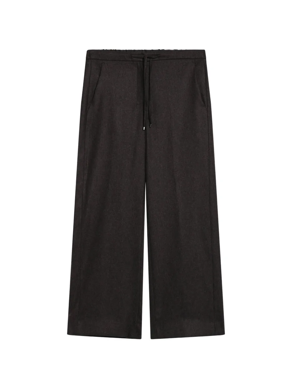'S Max Mara drawstring wide-leg trousers - Marrone