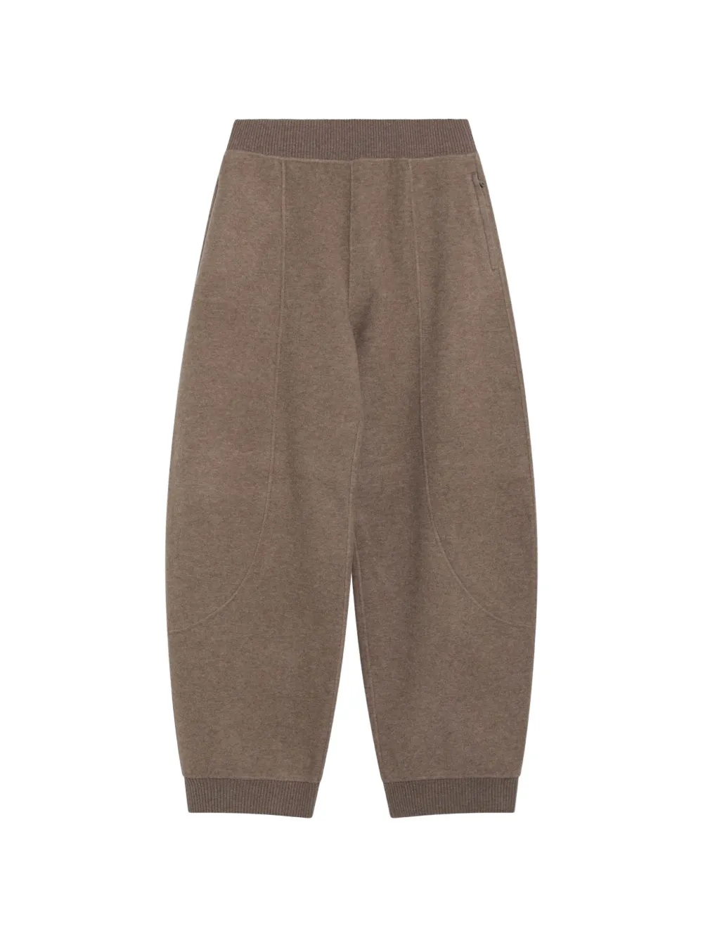 Max Mara wool-and-cashmere jogging trousers - beige - Nude