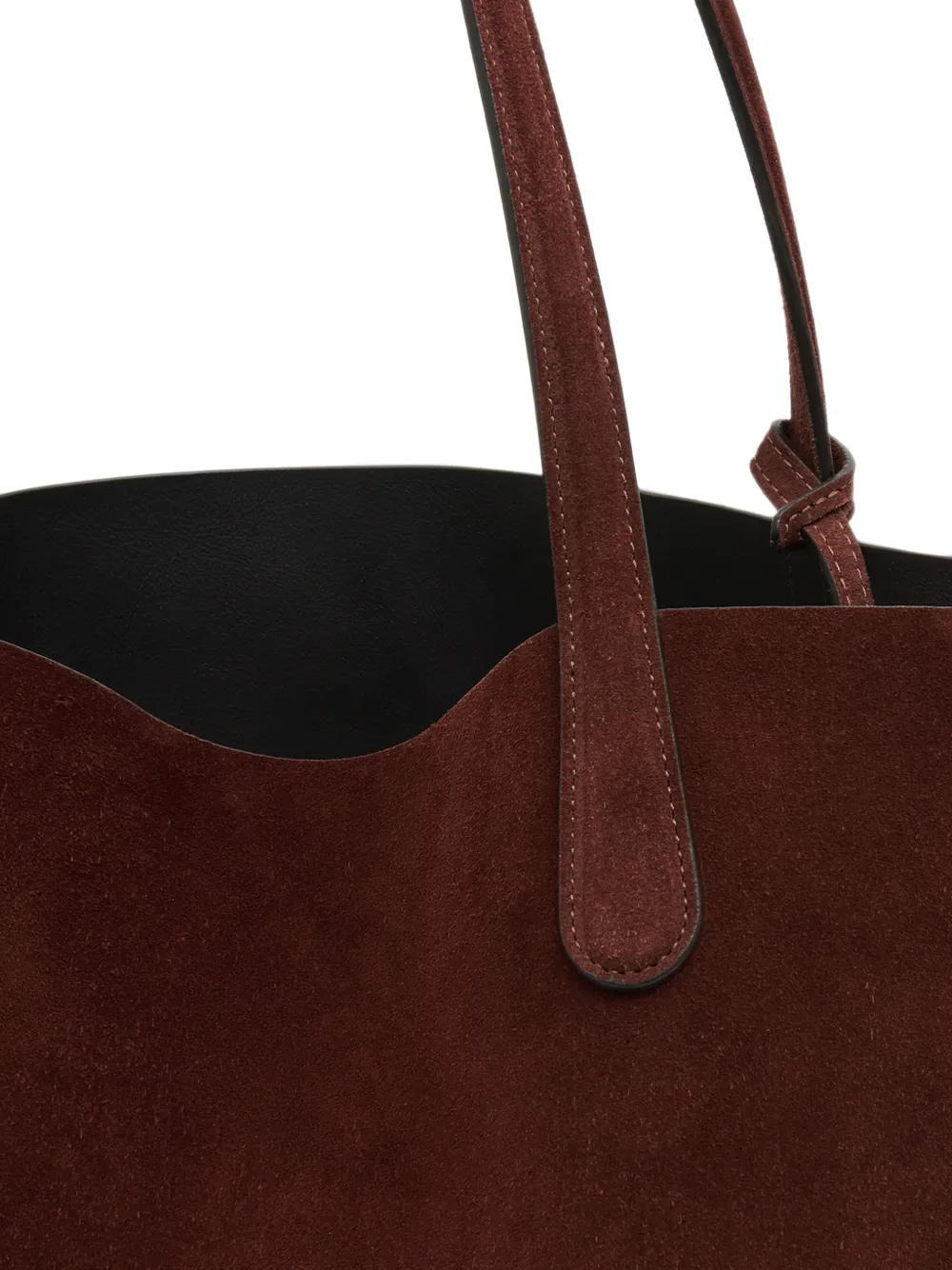 Mansur Gavriel Everyday Soft suede tote bag Bruin