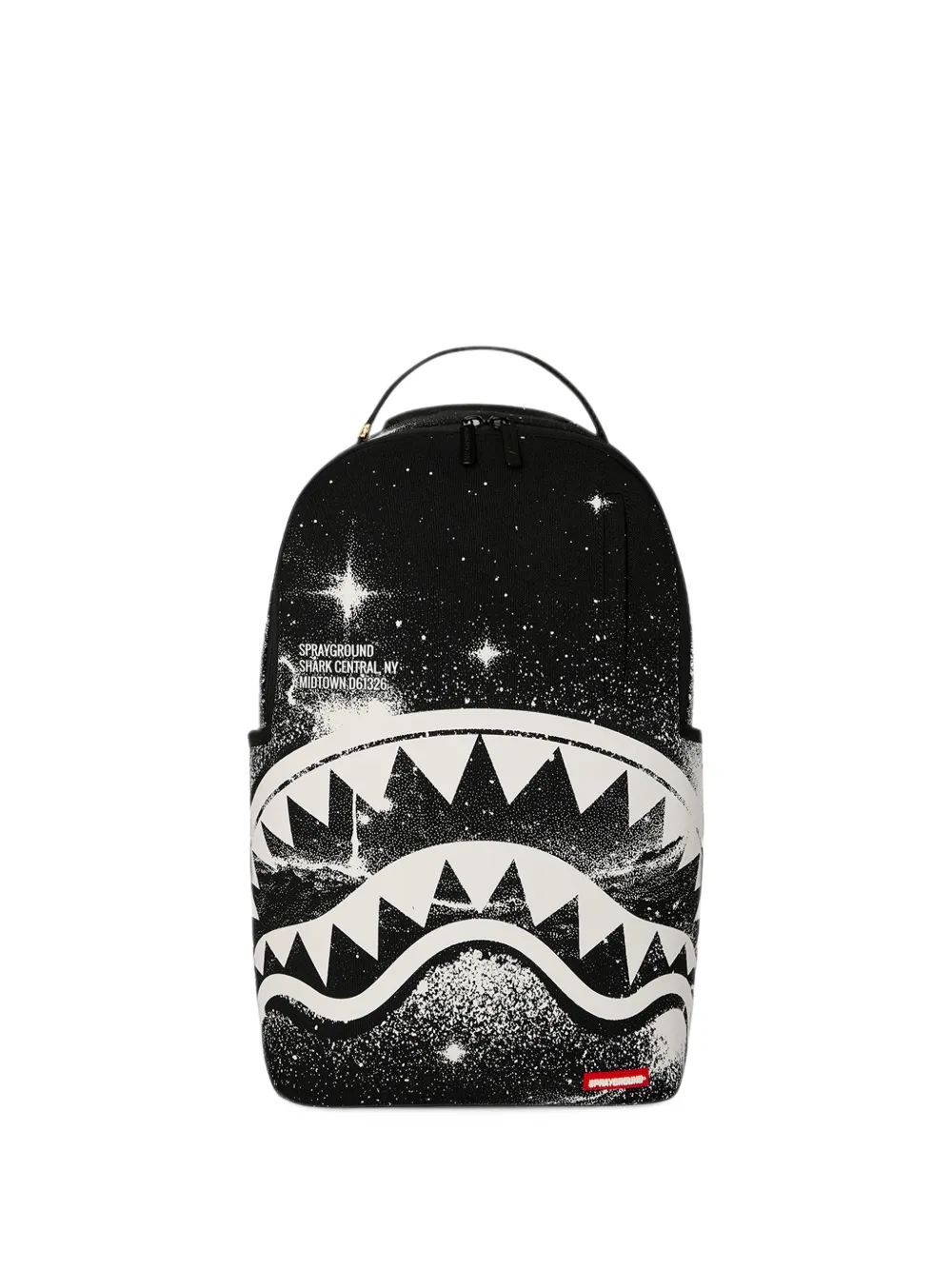 Sprayground Shark Central Overspray backpack - Nero