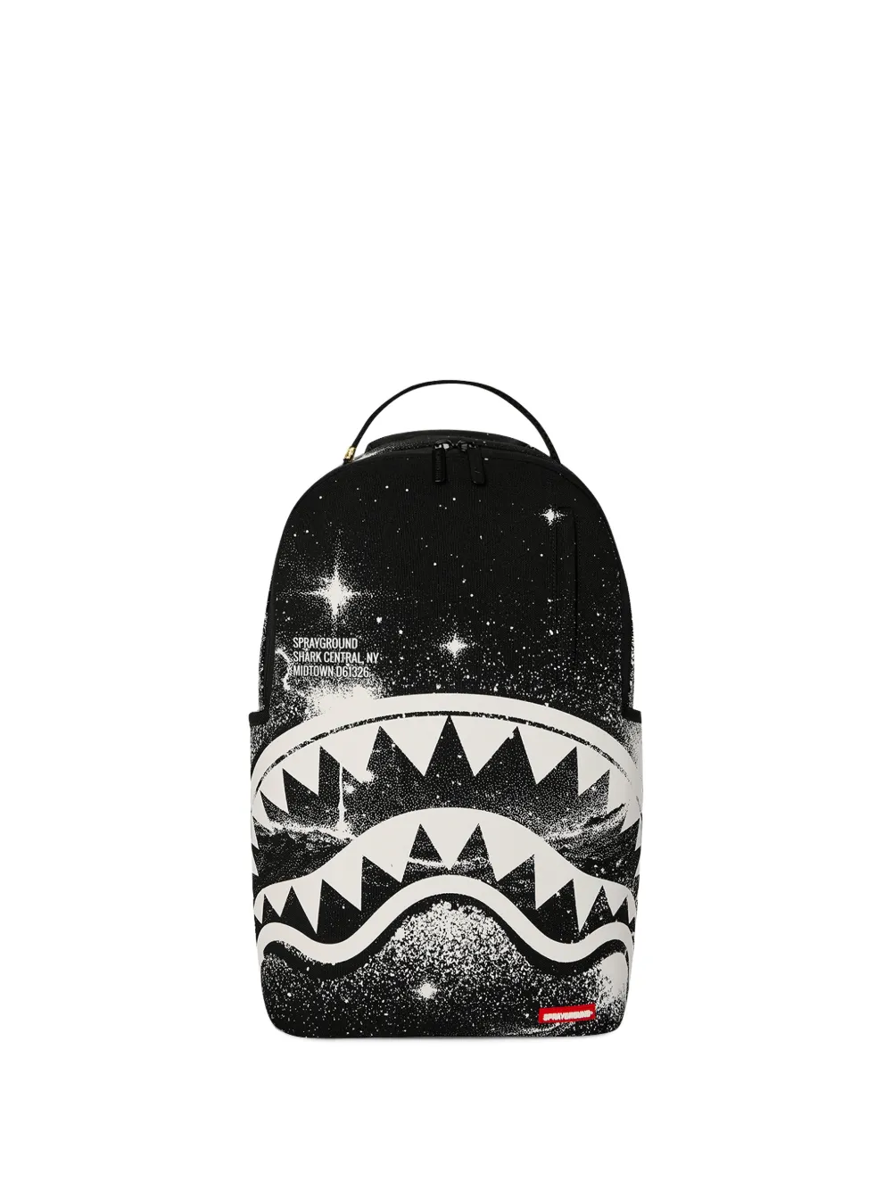 Sprayground Shark Central Overspray backpack - Nero