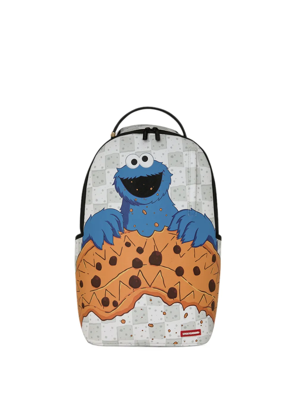 Sprayground Sesame Street Cookie Monster backpack - Grigio